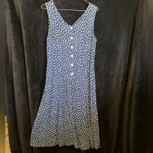 90s Cassini Floral Maxi Dress